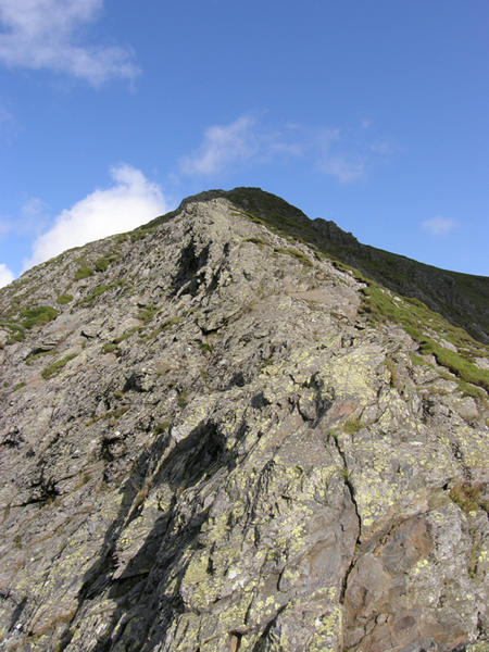 Looking Up Hall's Fell Ridge